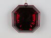 Photograph of 6" Burgundy Square Jewel Glitter 2/Bag