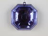 Photograph of 6" Lavender Square Jewel Glitter 2/Bag