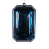 Photograph of 8" Midnt Blue Rect Jewel Glitter Orn 2Bg