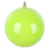 Photograph of 6" Lime Enamel Ball 4/Bag