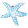 Photograph of 10" Turquoise Starfish Glitter Ornament