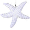 Photograph of 10" Purple Starfish Glitter Ornament