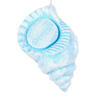 Photograph of 10" Turquoise Conch Shell Glitter Ornam