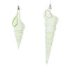 Photograph of 9" Celadon Conical Shell Glitter 2/Set