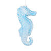 Photograph of 6.5" Turquoise Seahorse Glitter 2/Bag