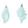 Photograph of 4" Seafoam Green Conch Shell Glitt 4/Set