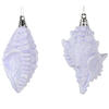 Photograph of 4" Purple Conch Shell Glitter 4/Set