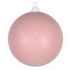 Photograph of 8" Pink Sugar Glitter Ball Ornament