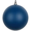 Photograph of 4.75" Slate Blue Eggshell Ball Orn 3/Bag