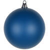 Photograph of 8" Slate Blue Eggshell Ball Ornament