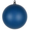 Photograph of 10" Slate Blue Eggshell Ball Ornament