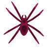 Photograph of 9.5" Flocked Purple Spider Ornamen 2/Bag