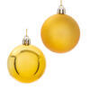 Photograph of 1.5"-2" Gold Balls Shiny/Matte 50/Box