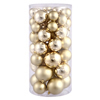 Photograph of 1.5"-2" Gold Balls Shiny/Matte 50/Box