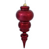 Photograph of 14" Burgundy Shiny Finial UV Drilled