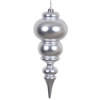 Photograph of 14" Silver Matte Finial UV Drilled