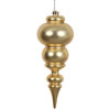 Photograph of 14" Gold Matte Finial UV Drilled