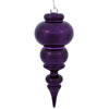 Photograph of 14" Plum Shiny Finial UV Drilled