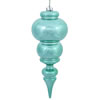 Photograph of 14" SeafoamGreen Shiny Finial UV Drilled