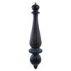 Photograph of 14" Midnt Blue Matte Finial Drop UV 2/Bg