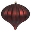 Photograph of 5.7" Burgundy Matte Onion UV 3/Bag