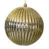 Photograph of 6" Champagne Mercury Lined Ball 4/Bg
