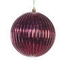 Photograph of 6" Burgundy Mercury Lined Ball 4/Bg