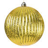 Photograph of 8" Gold Mercury Lined Ball