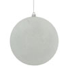 Photograph of 8" White Iced Ball 1/Bx