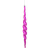 Photograph of 14.6" Fuchsia Shiny Spiral Icicle 2/Bx