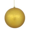 Photograph of 4" Gold Matte Mercury Ball 6/Bg