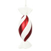 Photograph of 12" Red-White Swirl Drop Candy 2/Box