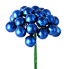 Photograph of 1" x 24pc Midnt Blue Shiny Ball Pick 2Pk