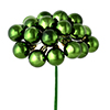 Photograph of 1" x 24pc Moss Green Shiny Ball Pick 2Pk