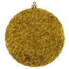 Photograph of 4.75" Gold Beaded Ball Drilled 6/Bag