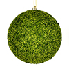 Photograph of 4.75" Lime Beaded Ball Drilled 6/Bag