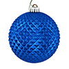 Photograph of 4" Blue Durian Glitter Ball 6/Bag