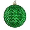 Photograph of 2.75" Green Durian Glitter Ball 12/Bag