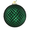 Photograph of 2.75" Midnt Grn Durian Glitt Ball 12/Bag