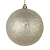Photograph of 4" Champagne Brushed Ball 6/Bag