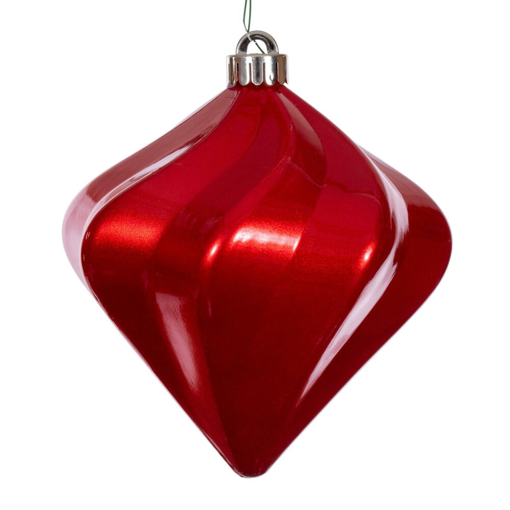 N189803DCV - Candy Swirl Diamond UV Diamond Ornament | Vickerman