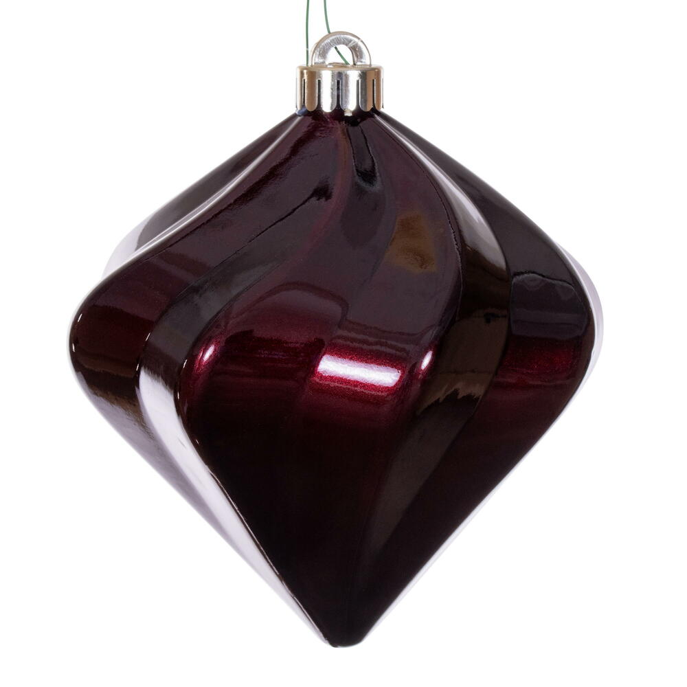 N189803DCV - Candy Swirl Diamond UV Diamond Ornament | Vickerman