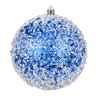 Photograph of 8" Blue Glitter Hail Ball