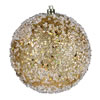 Photograph of 4" Gold Glitter Hail Ball 6/Bag
