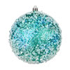 Photograph of 6" Teal Glitter Hail Ball 4/Bag