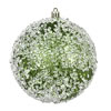 Photograph of 4.75" Moss Green Glitter Hail Ball 4/Bag