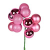 Photograph of 12" Pink Ball Ornament Pick 4/Bg