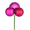 Photograph of 18" Fuchsia Ornament Pick 4/Bg