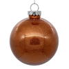 Photograph of 6" Copper Glitter Clear Ball 4/bag