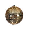 Photograph of 4" Gold Mirror Ball Ornament 6/Bag